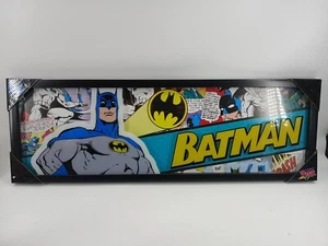 Batman DC Comics Wanddeko Comic 30"x 10" gerahmte Kunst *** - Bild 1 von 8