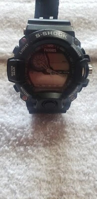 Reloj S Shock Pantalla Analógica LED Militar Multifuncional Impermeable Deportes Foto 1 de 3