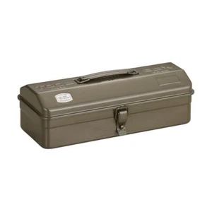 Caja de herramientas de techo de cadera de acero TOYO Y-350 verde militar - Imagen 1 de 9