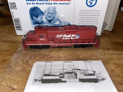 HO WALTHERS TRAINLINE 931-114 GP9M LOCOMOTIVE CANADIAN PACIFIC CP RAIL 1522 - Image 1 of 4