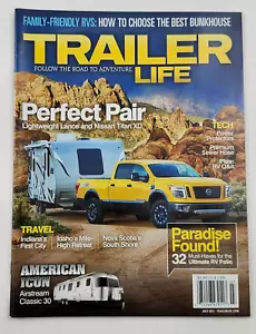 Trailer Life Magazine July 2017 Nissan Titan XD Lance 2375 Airstream Classic 30 - Picture 1 of 6