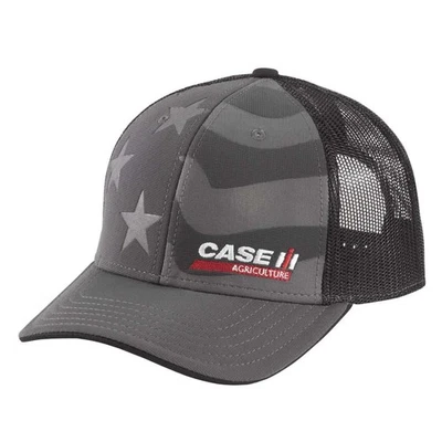 Gorra trasera Case IH bandera grabada malla premium 377764 Foto 1 de 3