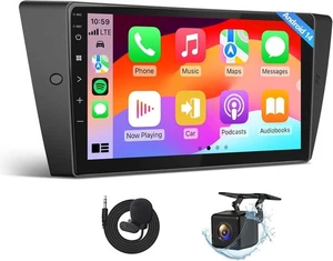 Eonon 9" Android 14 CarPlay Android Auto Radio For BMW 3 Series E90-E93 05-13 - Picture 1 of 9