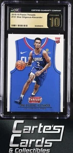 Shai Gilgeous-Alexander 2018-19 Panini Threads #151 Clippers RC CGC 10 Pristine - Picture 1 of 2