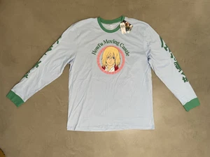 Camisa Studio Ghibli Howl's Moving Castle Howl Manga Larga BoxLunch Talla 2XL NUEVA CON ETIQUETAS - Imagen 1 de 8