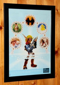 Jak II 2 Renegade Playstation 2 PS2 Rare Small Werbeblatt Poster Ad Page Framed. - Bild 1 von 6