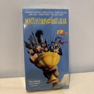 MONTY PYTHON AND THE HOLY GRAIL ( VHS, 1991 ) NEW SEALED - Image 1 of 4