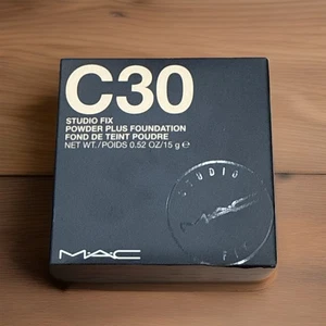 MAC Studio Fix Pressed Powder Plus Foundation - C30 - Original Formula - New 🎁 - Picture 1 of 5