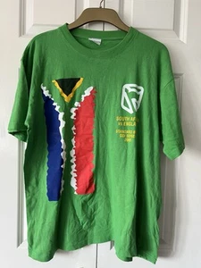 2005 SOUTH AFRICA CRICKET 'STANDARD BANK ODI SERIES' T-SHIRT (V ENGLAND) - Picture 1 of 3