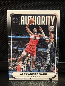 Panini fotogénico 2024-25 - Alexandre Sarr #13 - con autoridad (RC) - Imagen 1 de 2