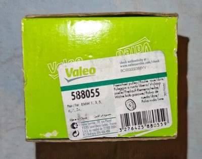 VALEO Overrunning Pulley 588055 BMW E60, E61, E53, E64, E65, E90, E91 NEW - Image 1 of 4