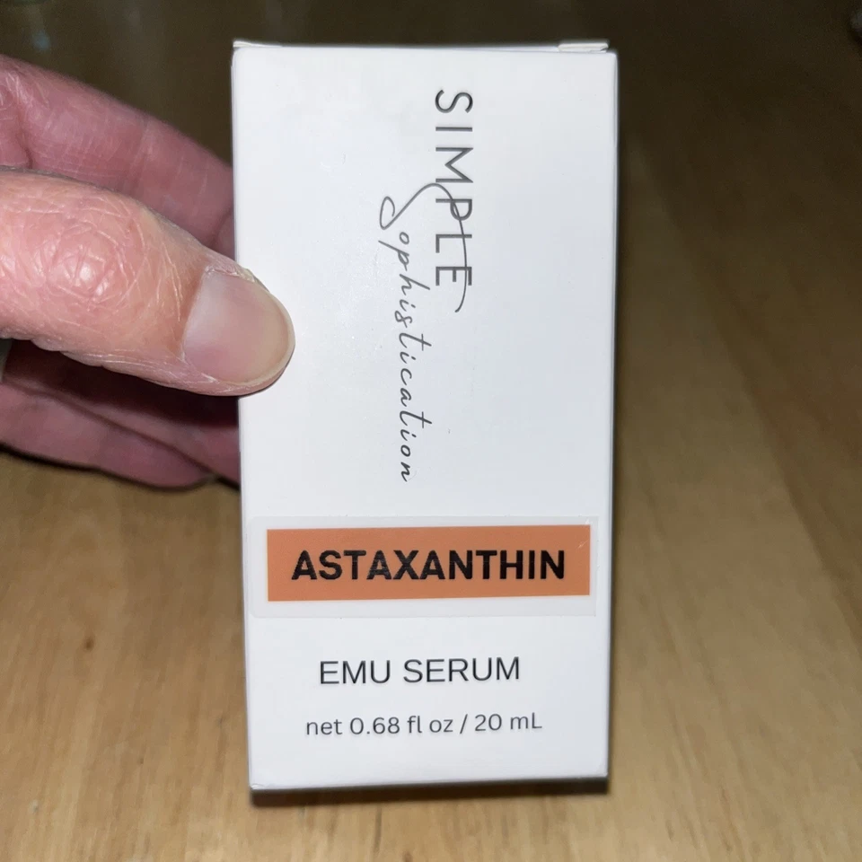 Simple Sophistication Astaxantina Emu Serum 0,68 Fl Oz - Imagem 1 de 4
