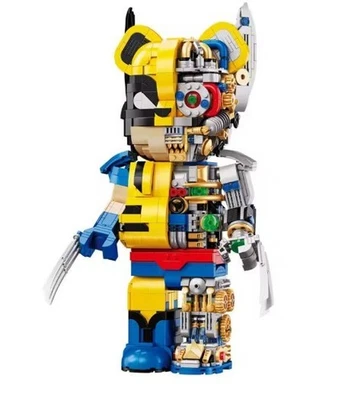 NEW! MOC Design Wolverine Building Block Set Wolverine Bear Building Blocks Set! - image 1 of 4