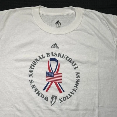 Camisa cinta vintage Adidas Y2K WNBA para mujer Asociación Nacional de Baloncesto XL Foto 1 de 4