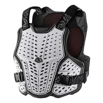 Troy Lee (MX25) Chest Protector - ROCKFIGHT CE FLEX (White) — 第 1/2 张图片