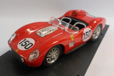 Brumm 1/43 Scale Metal Model - S035 FERARRI TR59 43A TARGA FLORIO 1953 BEHRA - Image 1 of 4
