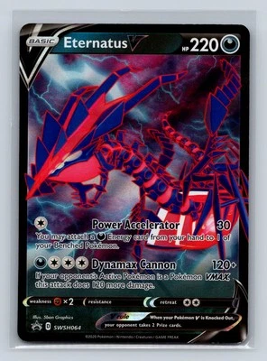 Eternatus V #SWSH064 SWSH: Sword & Shield Promo Cards Pokemon TCG - Image 1 of 2