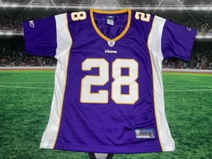 Adrian Peterson #28 Minnesota Vikings Reebok Jersey Women’s Medium Used - Picture 1 of 11