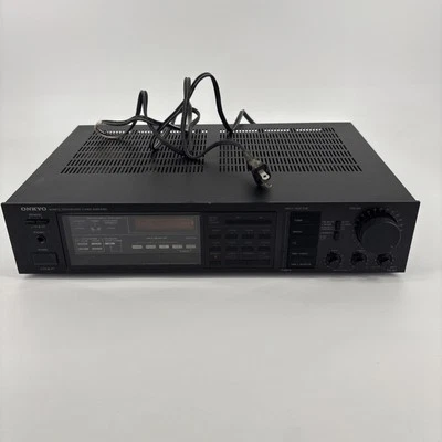 Onkyo TX-80 Vintage Quartz Synthesized Tuner Amplifier Made in Japan. Working - Image 1 of 4