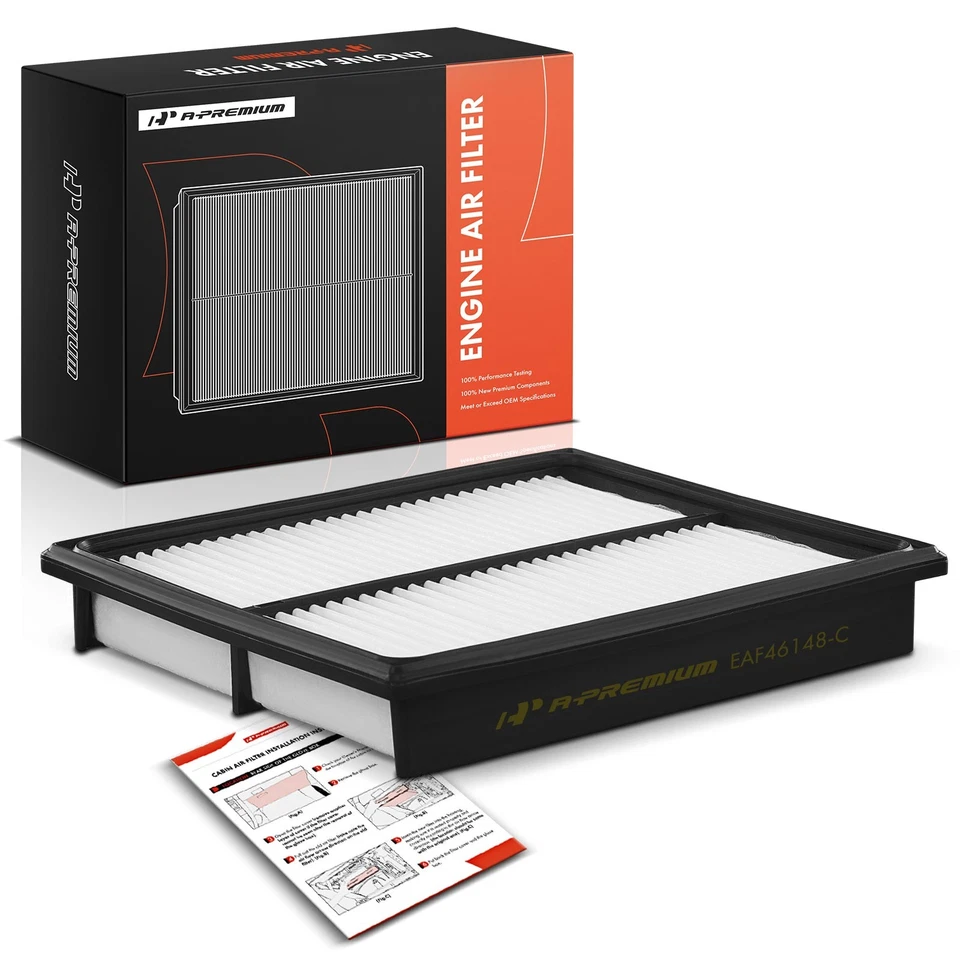 Filtro de aire del motor A-Premium para Mazda 929 88-91 B2200 B2600 MPV 2,2 L 2,6 L 3,0 L Foto 1 de 4