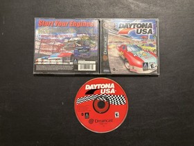 Daytona USA (Sega Dreamcast, 2001) CIB Complete with Manual Tested & Works!