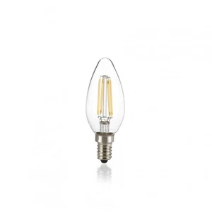 Ideal Lux E14 OLIVA 4W 3000K CRI80 TRASP Mod. 101224 Confezione Kit 10 Lampadine - Foto 1 di 1