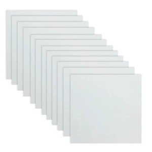 12 hojas 10 mil hoja de Mylar 12 X 12 pulgadas lechoso translúcido PET en blanco 1731 - Imagen 1 de 9