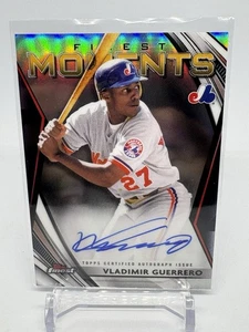 2021 Topps Finest Vladimir Guerrero Moments Autographs (E582) - Picture 1 of 3