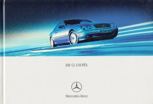 MERCEDES CL COUPE C215 500 600 Prospekt Brochure Buch Book 2000 B12 - Picture 1 of 1