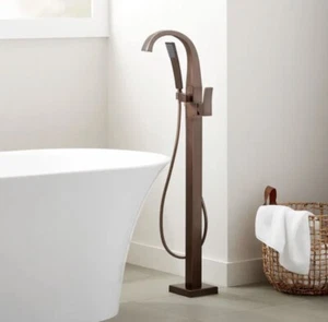 🔥NEW VILAMONTE FREESTANDING TUB FAUCET WITHOUT ROUGH-IN VALVE OIL RUBBED BRONZE - Picture 1 of 2