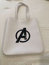 Avengers Comic MINISO  White Tote Bag With Logo