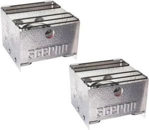 Estufa de Camping Portátil Plegable Sterno - Fácil Montaje para Exterior, Pack de 2 - Imagen 1 de 7