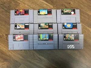 SNES Game Lot - Picture 1 of 1
