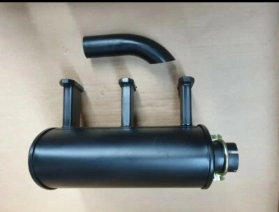 Schalldämpfer Auspuff passend für Deutz Motor F3L 812 912 913 914 Linde H25 H30 - Bild 1 von 3
