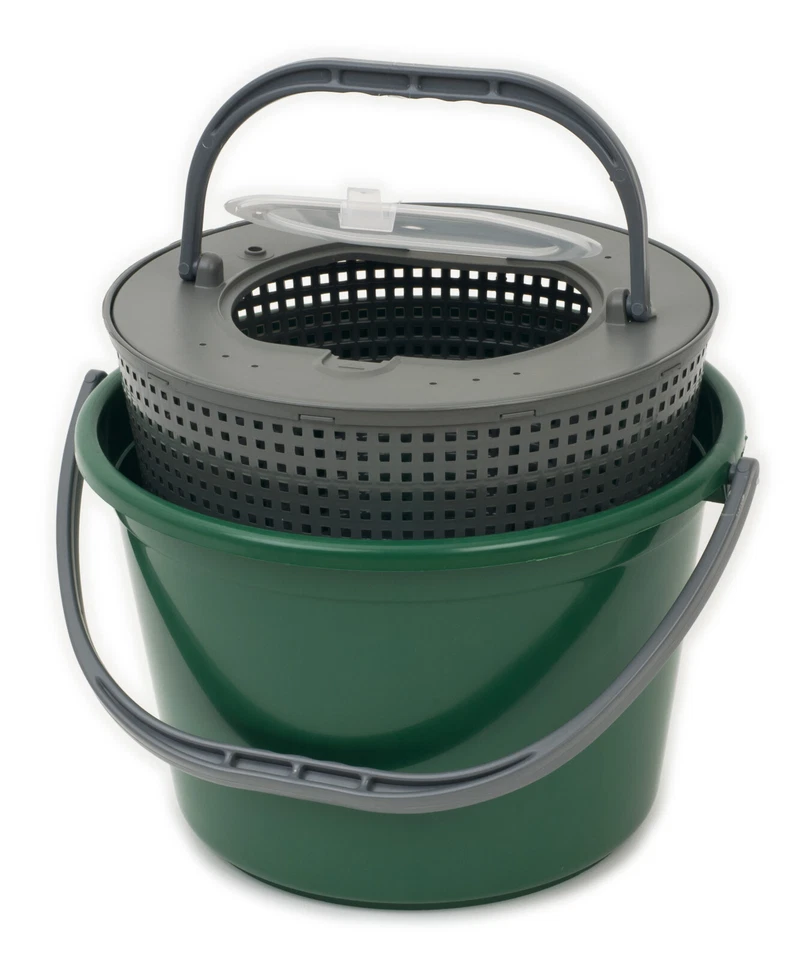 Köderfischbehälter Köderfischeimer Köderfisch Eimer  13l/18l/25l hältern  Behr - Bild 1 von 1