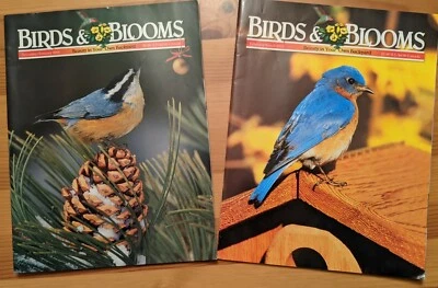 TWO Birds & Blooms Magazines 2005  Poppies Calla Lilles Fancy Birdhouses - Image 1 of 4