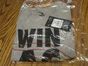 WIN AS ONE NIKE Long Sleeve Shirt Size 8-10 Yrs Dark Grey Heather NWT - Picture 1 of 12
