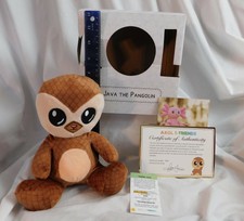 8" Axol & Friends "Java" Pangolin Plush in Box Endangered Anteater Ltd Ed 2018 