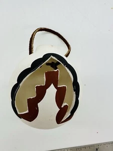 Christmas Ornament Native American Pottery  People Fair 1990 - Picture 1 of 7