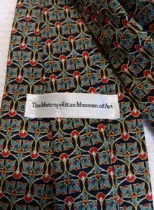 Metropolitan Museum of Art Tie,  100% Silk - Picture 1 of 5
