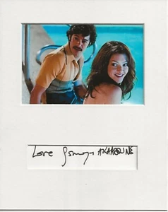 Soumaya Akaaboune lovelace signed genuine authentic autograph UACC RD COA - Picture 1 of 1