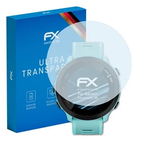 atFoliX 3x Displayschutzfolie für Garmin Forerunner 55 Schutzfolie klar Folie - Afbeelding 1 van 8