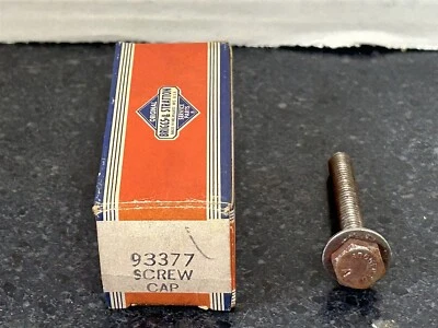 Briggs & Stratton New Old Stock Part # 93377 SCREW CAP - Image 1 of 2