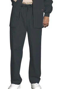 Cherokee Workwear Scrubs Men's Drawstring Cargo Pant Short 4000S PWTW Pewter - Picture 1 of 5