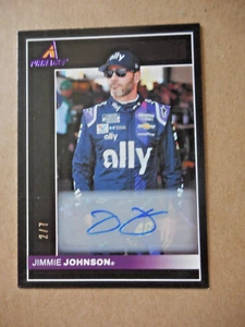 Jimmie Johnson 2022 Chronicles PINNACLE Purple Autographed Card #4 Ser# 2/7 - Picture 1 of 3