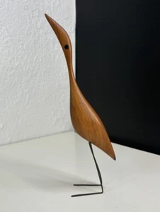 Großer Vintage Jacob Hermann Vogel - Skulptur signiert MCM Dänemark 50er 60er modern - Bild 1 von 15