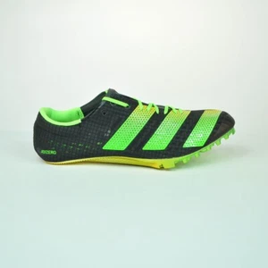 Adidas Adizero Finesse Track & Field Running Spikes Black Green GY8394 Men's 9 - Picture 1 of 15