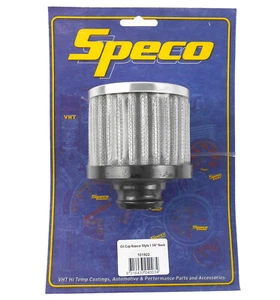 Speco Meter Automotive Push On High Performance Breather #101922 - Picture 1 of 2