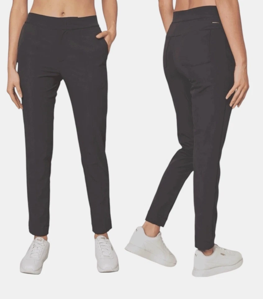 Mondetta Womens Black Lined Tailored Pants W/ Pockets Size 10