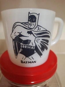 Set Of 3 - 1966 Rare Vintage Westfield Batman Coffee Mugs - Picture 1 of 5